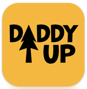 Best apps for new dads: Daddy Up app logo